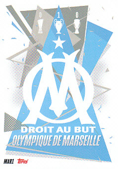 Team Badge Olympique Marseille 2020/21 Topps Match Attax CL Team Badge #MAR01
